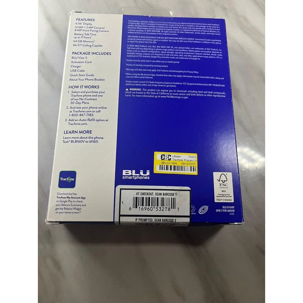Blu view phone